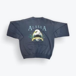 VINTAGE ALASKA BALD EAGLE CREW
